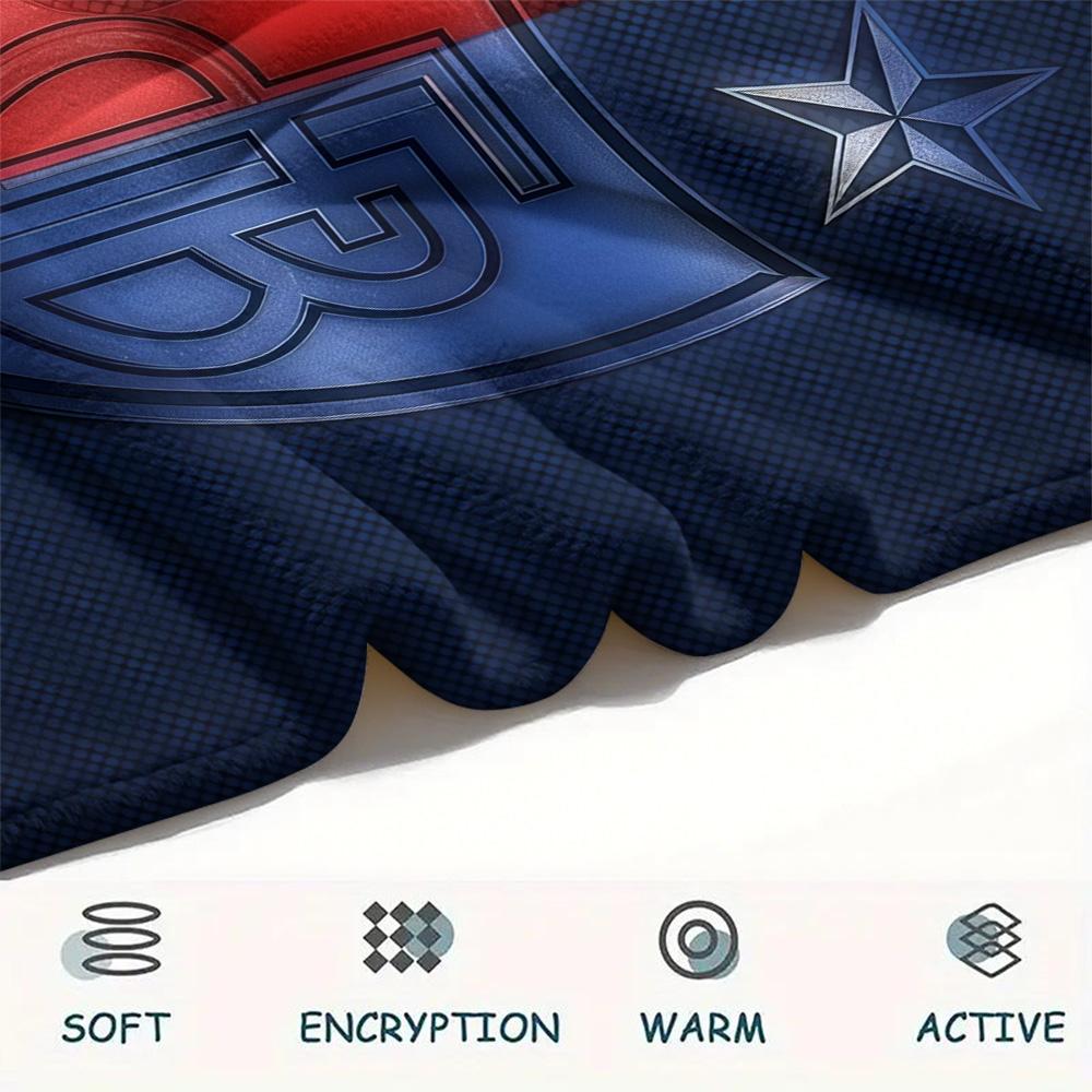 FC Basel  FlAannel Blanket, High Quality Comfortable for All Seasons, Home Decor, Warmth and Comfort