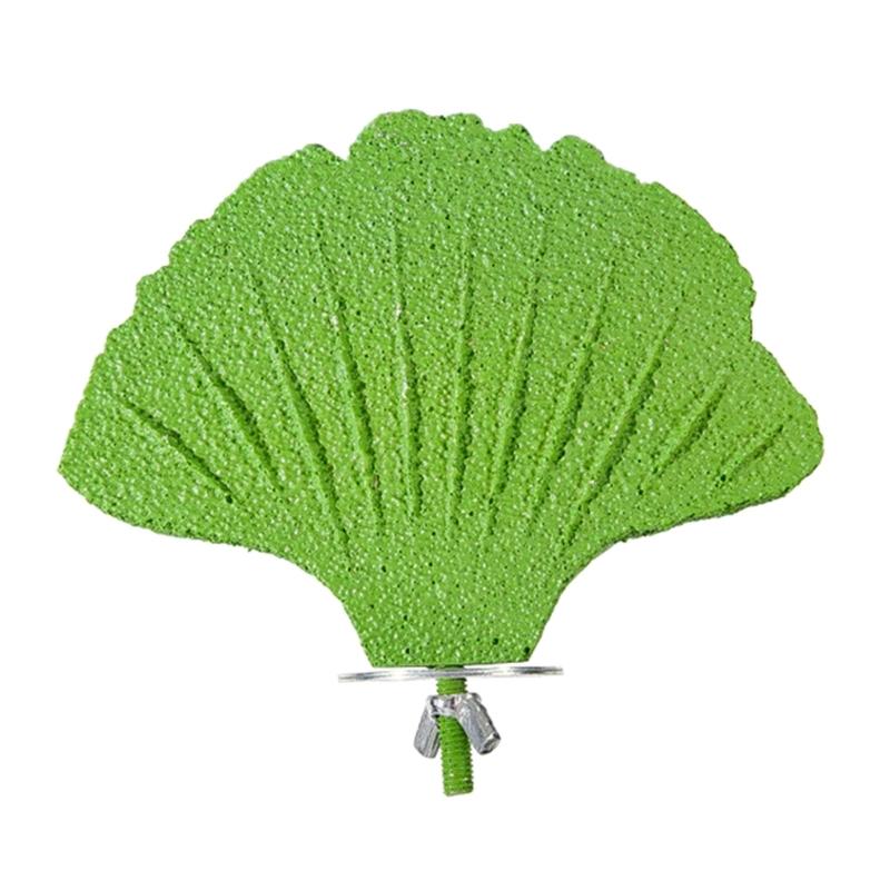 

Parrots Perch Stand Bird Platform Sand Bird Beak Grinding Stone Perch Stand Foot Clawing Trimmer Bird Cage Accessories зелений