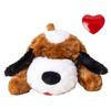 Realistisches Herzschlag-Stofftier Hundespielzeug Angstlinderung Schlafhilfe Kuschelbegleiter Langlebig VerhaltensTraining Haustierpuppe