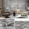45cm Classic Brick Pattern PVC Waterproof Background Wall Sticker 3D Three-dimensional Self-adhesive Decorative Wall Sticker