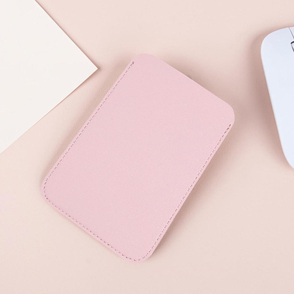 Wireless Mouse Storage Pouch Universal Reusable Leather Mouse Protective Case Laptop Accessories Organizer