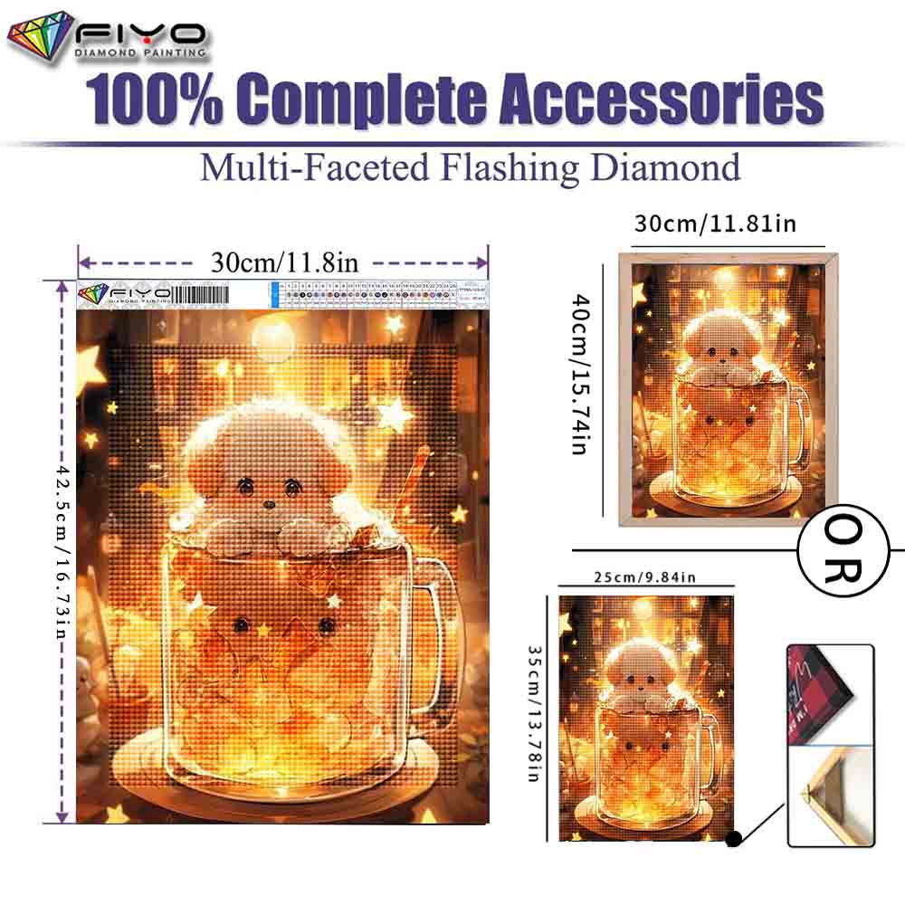 Pittura diamante a cerchio completo fai da te punto croce 3D Gatto Farfalla decorazione casa arte pittura diamante stella pittura diamante 5d