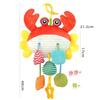 Baby Soft Pull String Toy, Educational Soothing Plush Rattle, Crib Mobile & Car Seat Hanging Toy for Infant