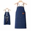 Water Resistant Work Apron Adjustable Straps Restaurant Apron Gifts Cooking Apron  Restaurant Work