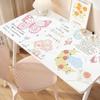 1pcs Desk Pad, Student Girl, No Wash, Waterproof Desk Pad, Study Desk, High Aesthetics, Dressing Table, Makeup Tablecloth