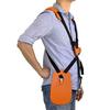 Trimmer Double Shoulder Strap Size Adjustable Metal Buckle Nylon Strimmer Harness Orange