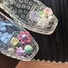 Set - Bead Flower Pearl Bow Sequin Charms DIY Detachable Fashion Crystal Shoe Decorations Accessories for Shoes 1 Complete Kit