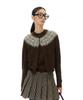 Bona Nordic Knit Cardigan (Brown)
