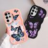 Case for Samsung Galaxy A26 S25 S22 Ultra S20 FE S23 Plus S24 A25 S21 Soft Phone Cover A35 A54 A34 A36 A55 A24 INS Retro