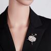 Rinhoo Fashion Ballet Girls Crystal Brooches For Women Cute Rhinestone Gymnastics Ladies Dancer Enamel Pins Figure Badge Jewelry