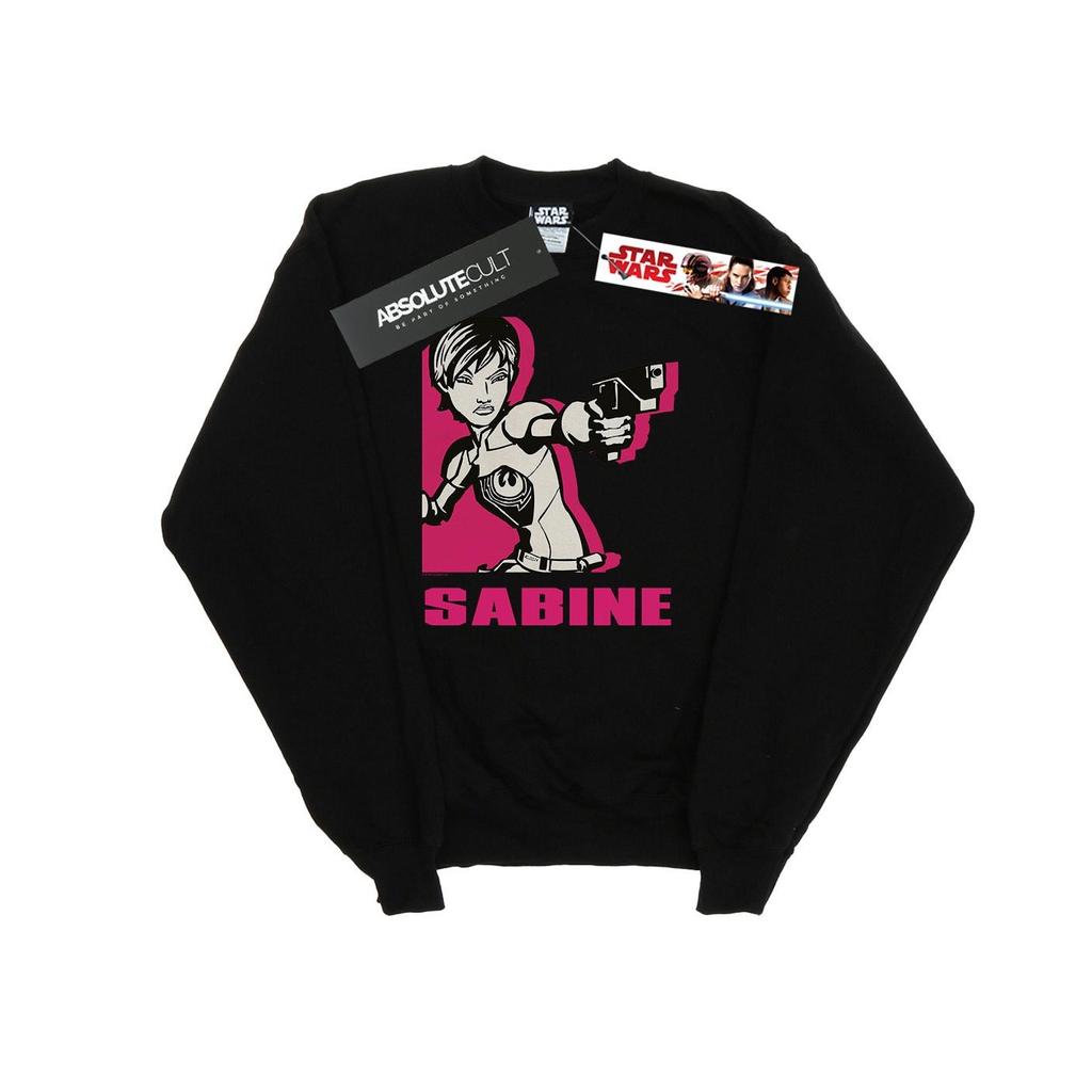 STAR WARS Mens Rebels Sabine Sweatshirt
