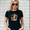WITCH Design T-SHIRT, Fall Autumn HALLOWEEN Ghost Trick PAGAN, Unisex/Lady Fit