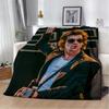 Printed Blanket Picnic Blankets Alex Turner Arctic Monkeys Rock Band Warm Blanket Soft and Comfortable Home Travel Birthday Gift