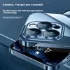 With Built-In Lens ProtectorPhone Case for IPhone 12 Pro Max, Borderless Full Lens Protection, Fully Transparent, Ultra-Thin, Shockproof