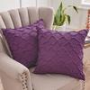 Pillow Home Pillow Cover Double-sided Cotton Linen Checkered Back Pillow Cushion Sofa Lumbar Pillow