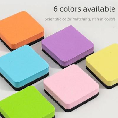 24/48 Pcs Dry Eraser Felt Board Eraser Chalkboard Cleaner Whiteboard Eraser Classroom Office Supplies