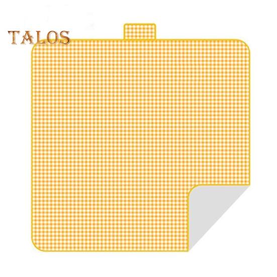 

Одеяло для пикника на открытом воздухе, портативный очень большой водонепроницаемый пескозащитный пляжный коврик, складной прямоугольный коврик для кемпинга, влагостойкий коврик с ремнем для переноски XL лимонно-желтый