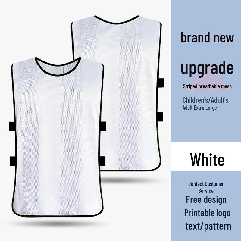 Striped Confrontation Vest for Children & Adults - Football Training Gear