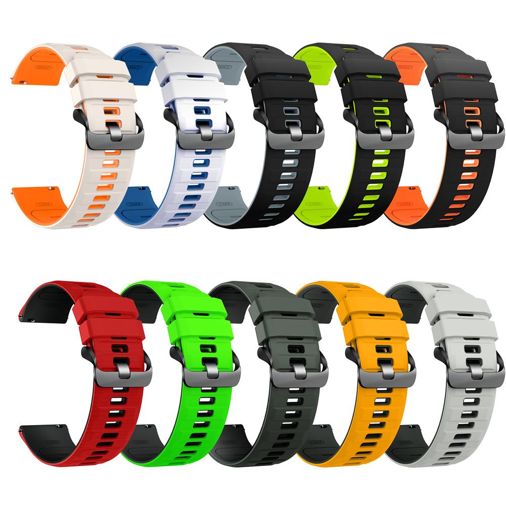22mm silikonový řemínek na zápěstí pro Polar Grit X2/X Pro Titanový náramek pro Polar Vantage X2 Pro V3 M M2 M3 Smartwatch Řemínky Příslušenství