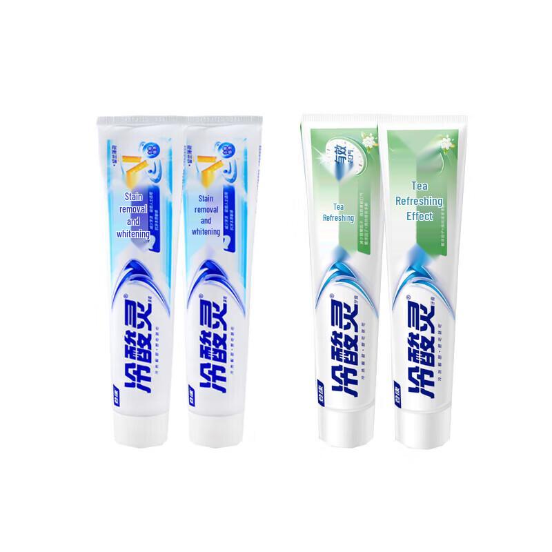 

Lengsuanling Whitening & Anti-Sensitive Toothpaste 4-Pack