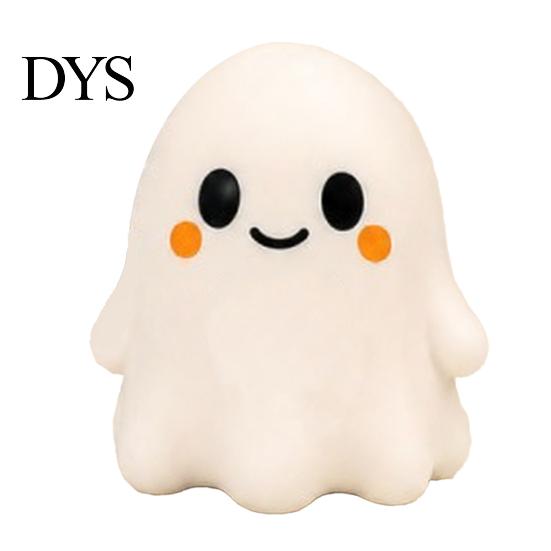 Stress Relieving Toy Halloween Bow Ghost Squeeze Toy, Relief Cartoon Sensory Toys Soft Stretchy Party Favors for Adults Kids