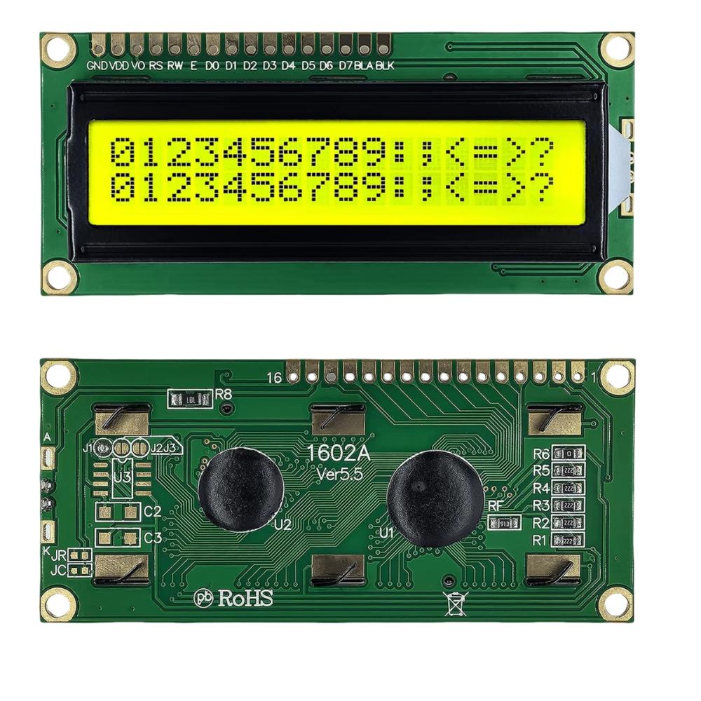 5V Operation IIC LCD Display Blue Screen PCF8574 Interface 16x2 Character LCD DIY Projects