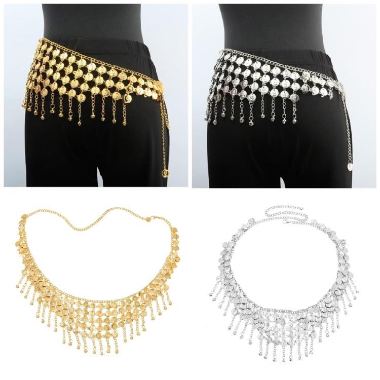 Hiphop Mode Metalen Taille Riem Minimalistische Strand Lichaamsketting Veelzijdige Ketting voor het Verbeteren van Outfits