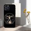 Music Art Drum Drummer Phone Case For iPhone 16,15,14,13,12,11 Plus,Pro Max,XS,X,XR,SE,Mini,8,7,Soft Silicone Black Cover