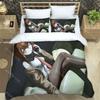 Cartoon Anime Fashion Print Soft and Comfortable Bedding Set Luxury Quilt Cover Customizable Comforter Bedding Sets