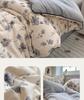 2025 Original Linen Crinkled Gauze Double Layer Quilt Comforter for Winter, Spring & Autumn