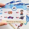 Kids Phonics Learning Cards Educational Toys English Words Learn To Read Cards English Learning Tool