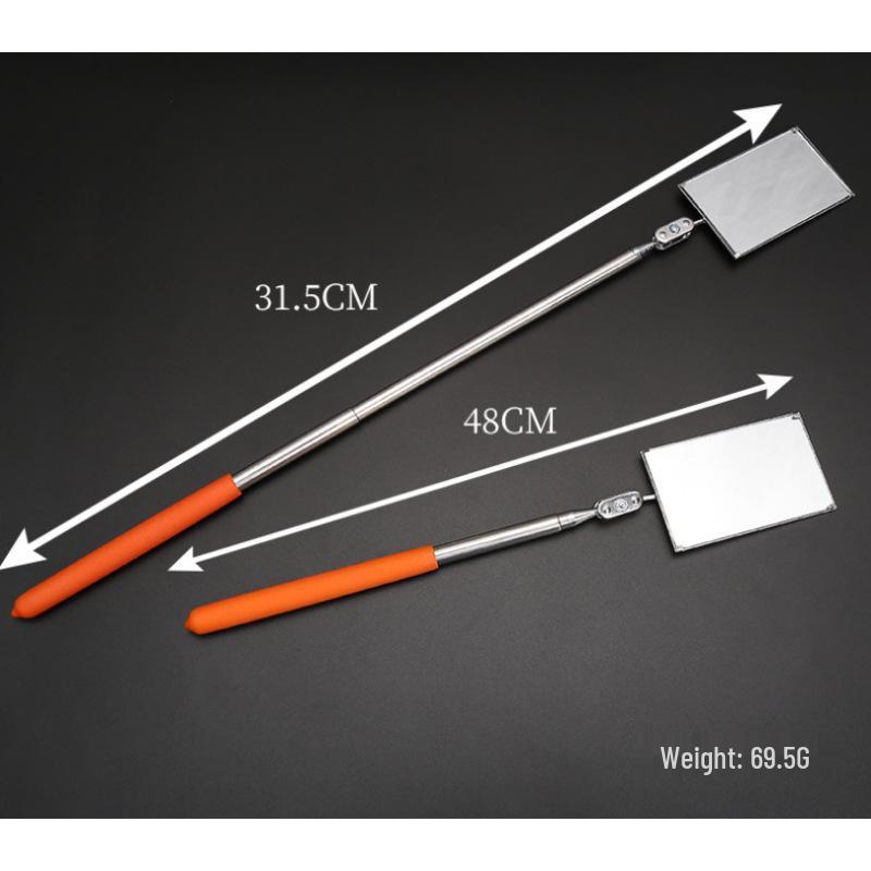 Universal Rotating Telescopic Magnetic Inspection Mirror for Car Maintenance Square Inspection Mirror