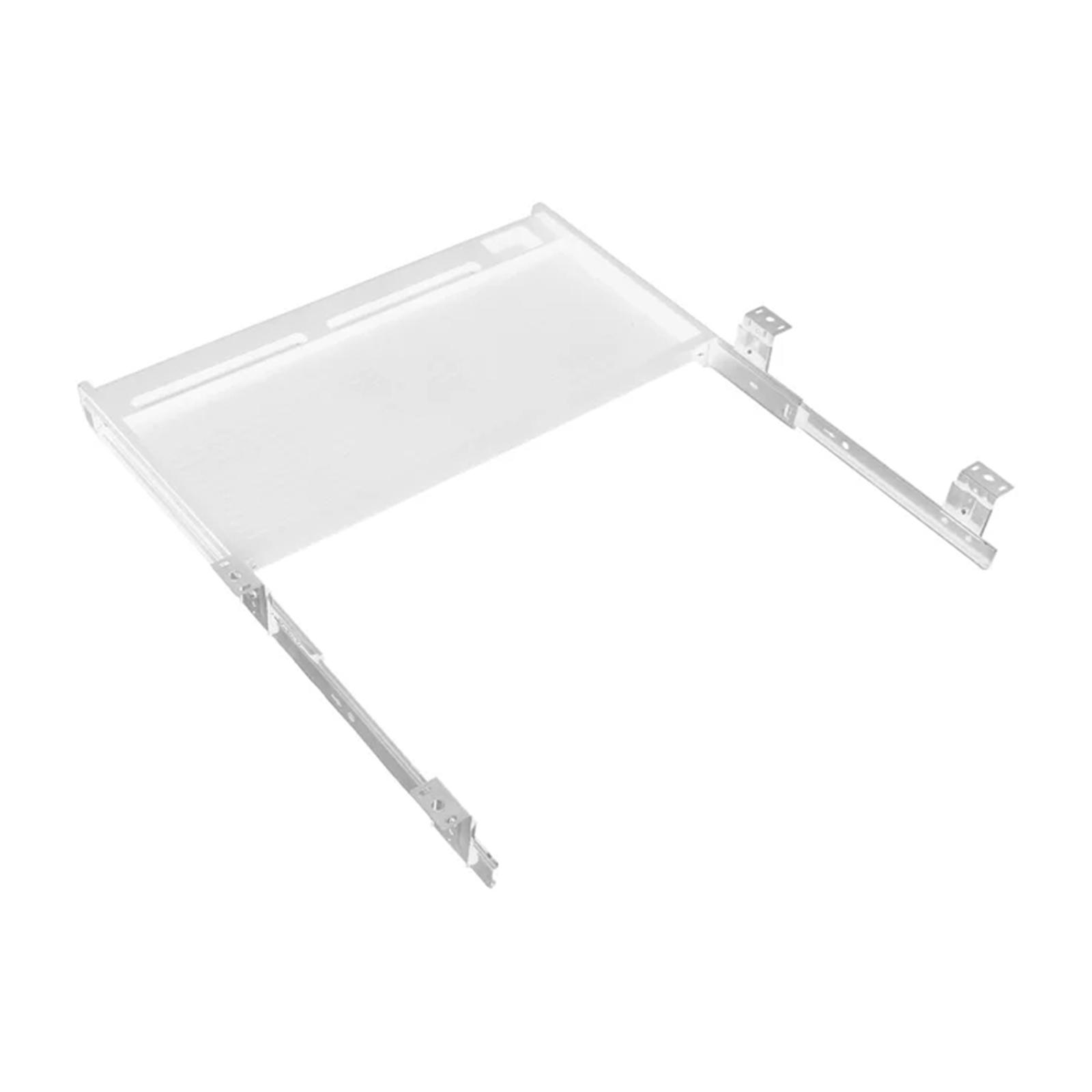 Izvelkama datora tastatūras atvilktne zem galda