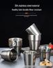 Korean Style Double Layer Insulated 304 Stainless Steel Cup for Water, Tea, Coffee, Beer, and Cold Drinks