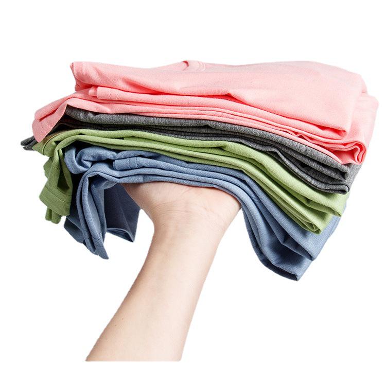 Pijamale pentru copii din modal subțire cu talie înaltă - Set de vară cu mânecă lungă pentru băieți și fete