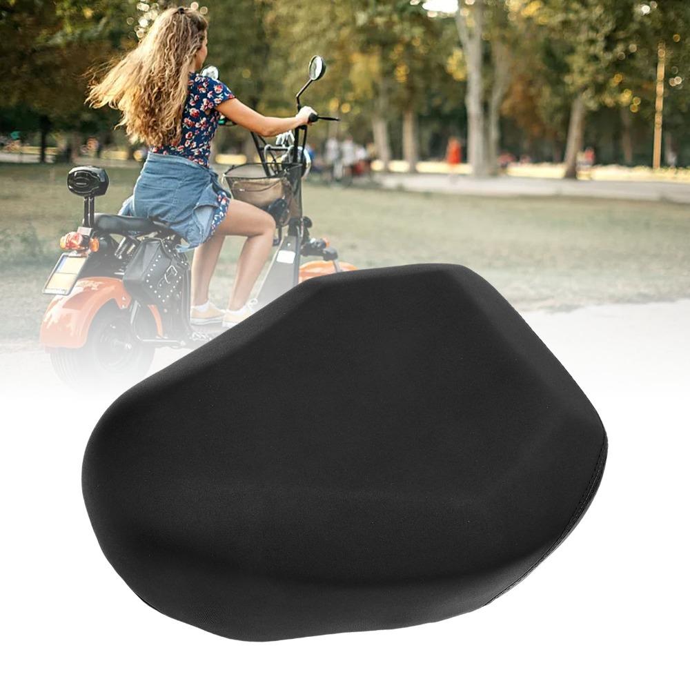PU Electric Cycle Seat Cushion Thickened Cycle Seat Durable Electric Scooter Saddle  Outdoor Rides