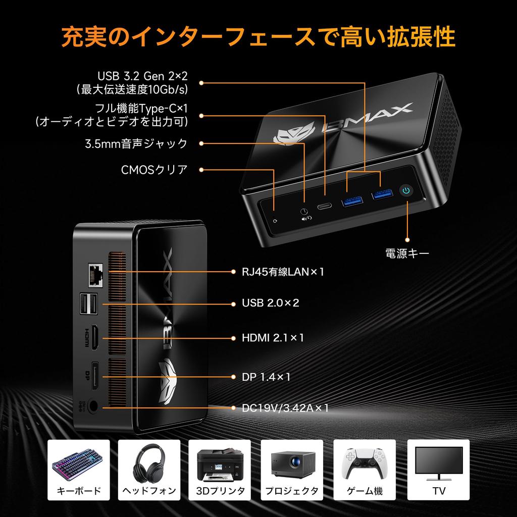 Introducing the BMAX AMD Ryzen 5 7430U Mini a Features include Windows 11 up to 16GB to DDR4 512GB NVMe SSD PCIe dual copper cooling a quiet smart and