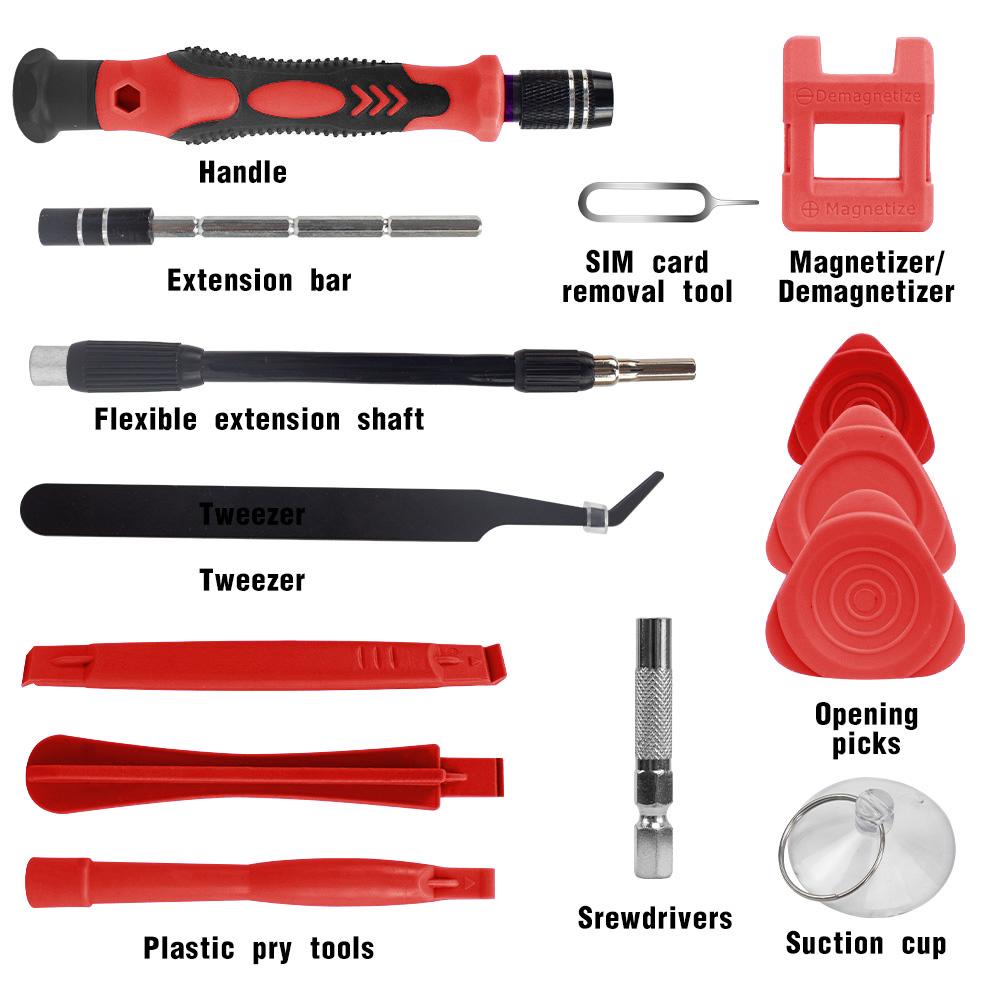 115 In 1 Precision Screwdriver Set Multifunctional Magnetic Repair Tool Kit For Computer Laptop Phone Macbook And Household Device Maintenance