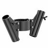 Heavy Duty Trailer Chain Holder Aluminum Double Flagpole Support  Trailer Towing