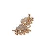 The Brooch Exudes A Sense of High-end Light Luxury Simplicity and Versatility It Is A Leaf-encrusted Clothing Brooch and Accessory Brooch