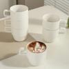 Ins Ceramic Stackable Mug Set for Home Breakfast Milk Coffee Latte Cute Girls Water Cup High Value