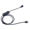 1m USB Power Cord With Push Button Switches Durability Plastic Extension Wire For Home Office Use