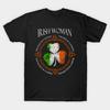 Men Black Print T-shirt Irish Woman The Soul Of A Witch Shamrock St Patrick_S Day No-Cut Transfer Paper Print Cotton Tshirt