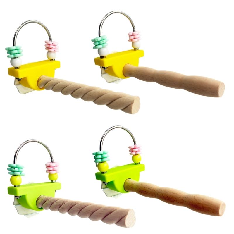 Durability Wooden Parrots Gym Interactively For Climbing Jumping And Playing Helps Prevent Boredom In Pet Birds