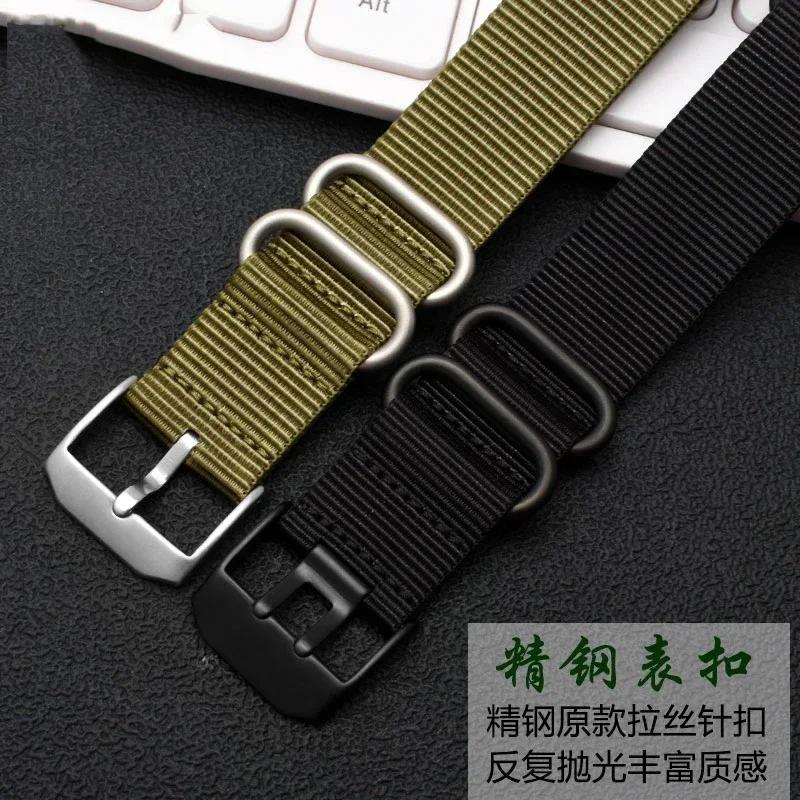 Watch Strap for Luminox 3051 0321 3001 Nylon Watchband 22mm 23mm black green watch band waterproof sport