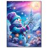 Snowman Diamond Painting Winter Snow Scenery Diamond Mosaic Embroidery Full Square/Round 2024 New Series DIY Home