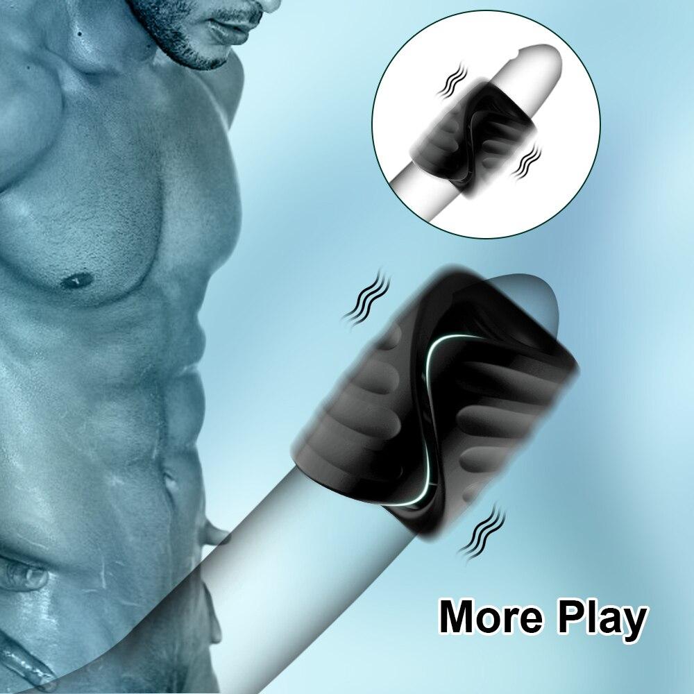 Fully Automatic APP Male Masturbator Ejaculation Delay Glans Trainer Penis Stimulator Massager Male Vibrator Male Sex Machine
