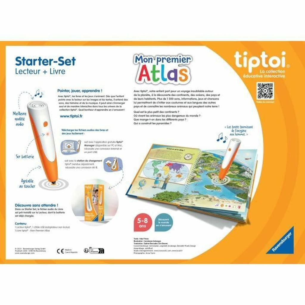 Lernspiel Ravensburger tiptoi® Starteratlas 4005556001774 (FR)