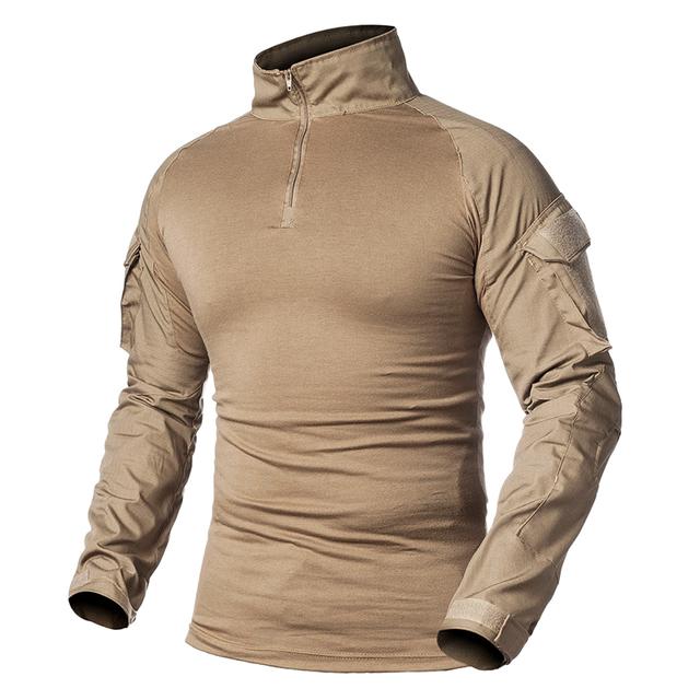 Men Army Tactical Multicam Military Combat Black T-Shirt Long Sleeve CP Camouflage Airsoft Shirts Camping Hunting Clothing