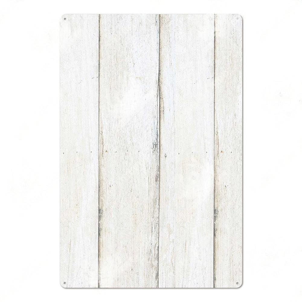 DIY Blank Base Plate Vintage Tin Signs Plaque Metal Wall Art Decor Plate for Home Bar Pub Coffee Shop